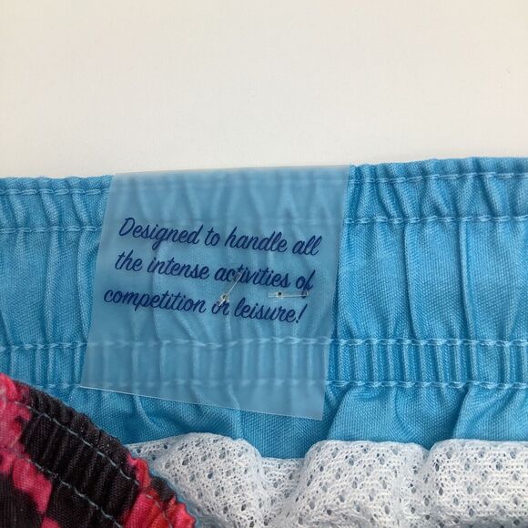 Broken Threads Mens Swim Trunks Black Multi Swirl Size Medium NWT - Picture 8 of 11